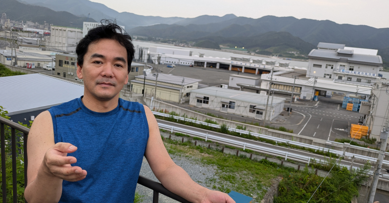 「大船渡の漁港から日本の魚の良さを世界に伝えたい」と意気込む